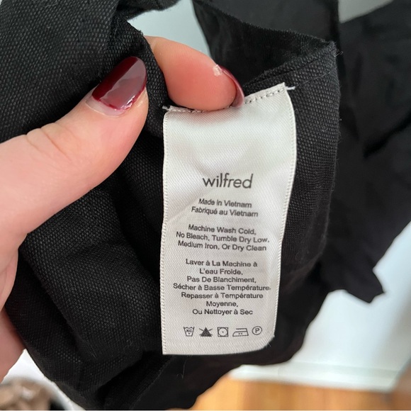 Wilfred - Black tank top with criss cross back - Mistral Shirt - Picture 6 of 7